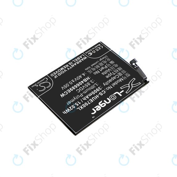 Akkumulátor Huawei Y7, 3900mAh, Li-Pol, 3.85V, HB406689ECW, HQ