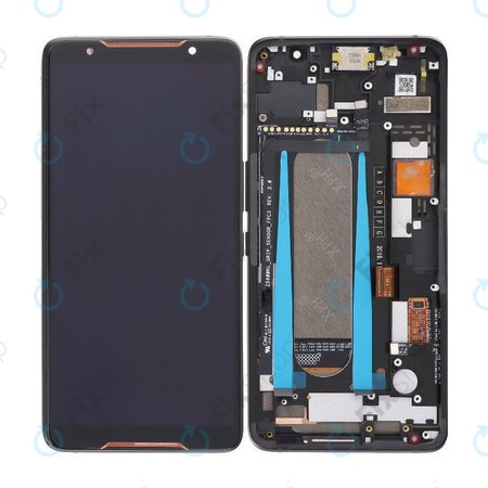 Kijelző OLED Asus ROG ZS600KL, Érintőüveg kerettel