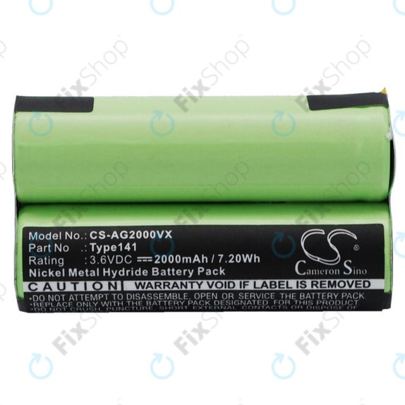 AEG Electrolux Junior 2.0 - Akkumulátor Type141 Ni-MH 3.6V 2000mAh HQ