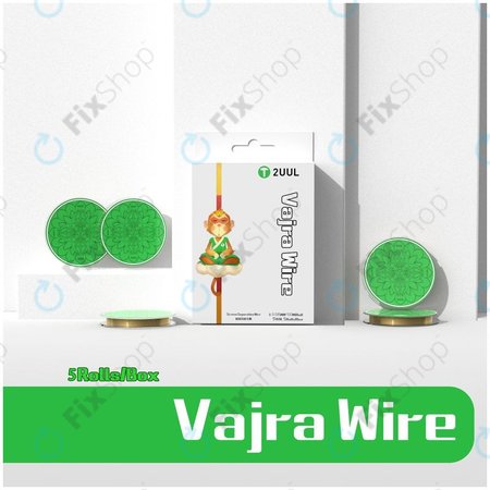 2UUL - Vajra Wire - Ultra Vékony Huzal (0.035mm x 100m) - 5db