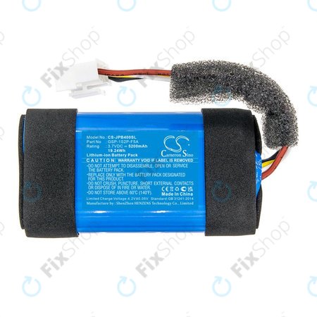 Akkumulátor JBL Partybox Encore Essential, 5200mAh, Li-Ion, 3.7V, GSP-1S2P-F5A, HQ