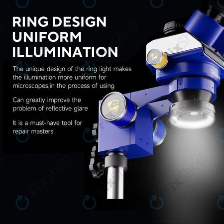 Mechanic LS720 Plus - Polarizált LED mikroszkópos gyűrűs fény