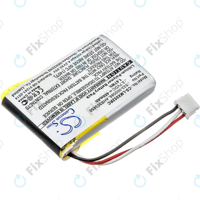 Akkumulátor Logitech MX Master, 450mAh, Li-Pol, 3.7V, AHB303450, HQ