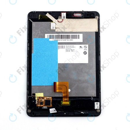 Lenovo Miix 3 - 830 80JB - LCD Kijelző + Érintőüveg + Keret (Black) TFT