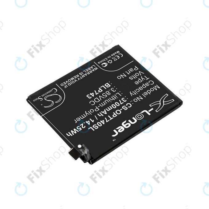 OnePlus 7T - Akkumulátor BLP743 3700mAh HQ