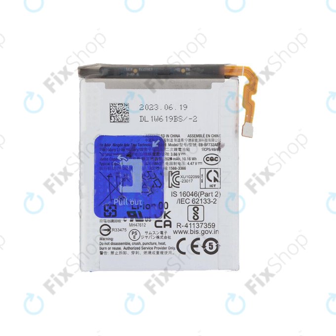 Samsung Galaxy Z Flip 5 F731B - Akkumulátor EB-BF733ABY 2620mAh