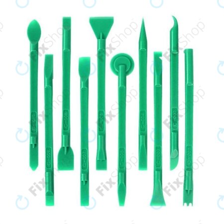 Relife RL-049C - Kétoldalas Szétszerelő Szerszámkészlet 10in1 (Zöld)