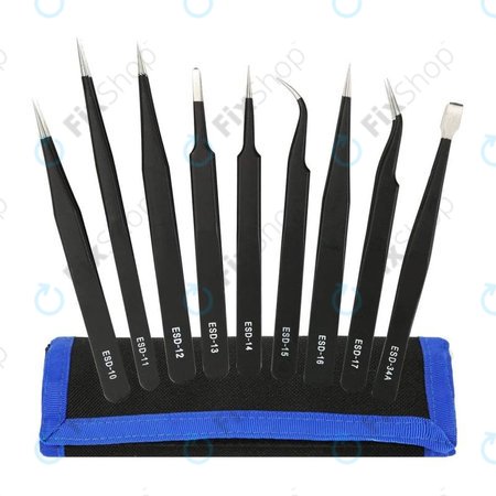 ESD Antisztatikus Csipesz Készlet 9in1