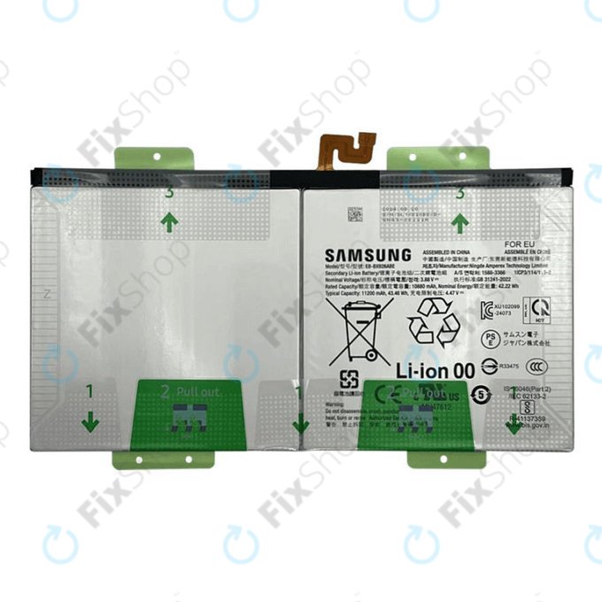 Samsung Galaxy Tab S10 Ultra X920, X926B - Akkumulátor EB-BX926ABE 11200mAh - GH82-35940A Genuine Service Pack