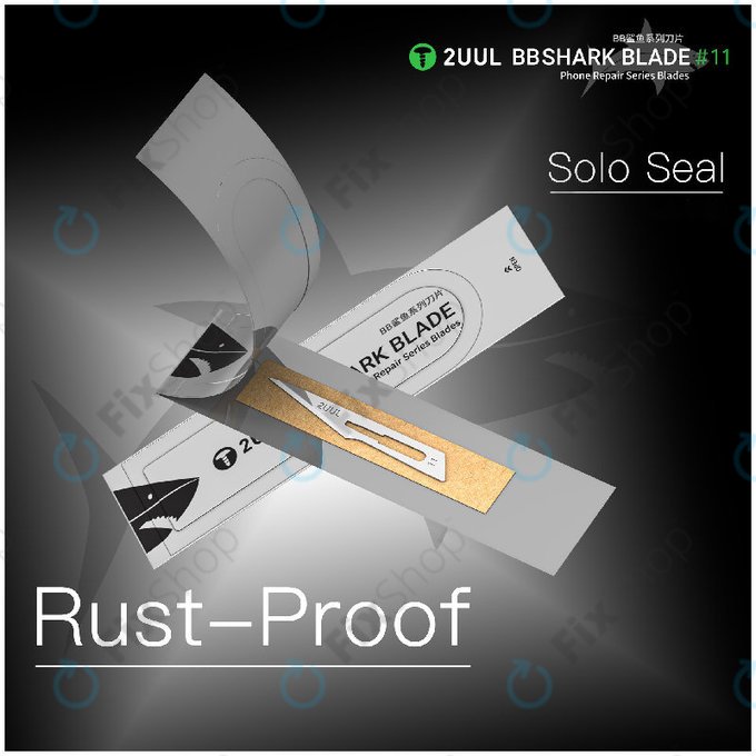 Shark No.11 szike penge, BB, 2UUL DA18, 100db/doboz