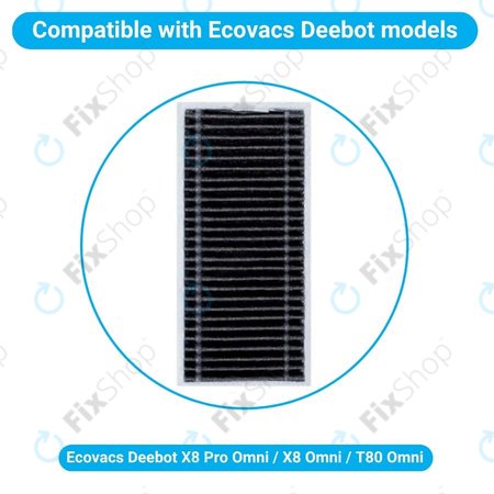 Ecovacs X8 Pro Omni, X8 Omni, T80 Omni - Szűrő