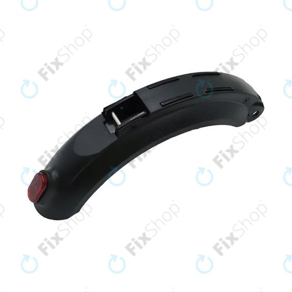 Kugoo S1, S1 Pro, S2, S3 - Hátsó Sárvédő Lámpával és Kábellel (Black)