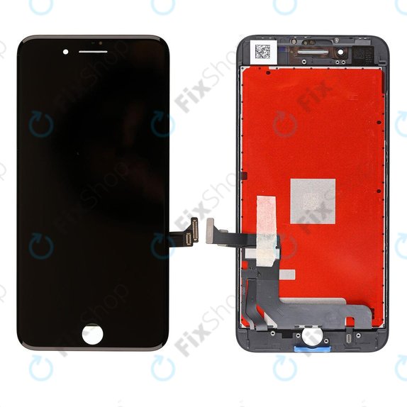 Apple iPhone 8 Plus - LCD Kijelző + Érintőüveg + Keret (Black) Refurbished