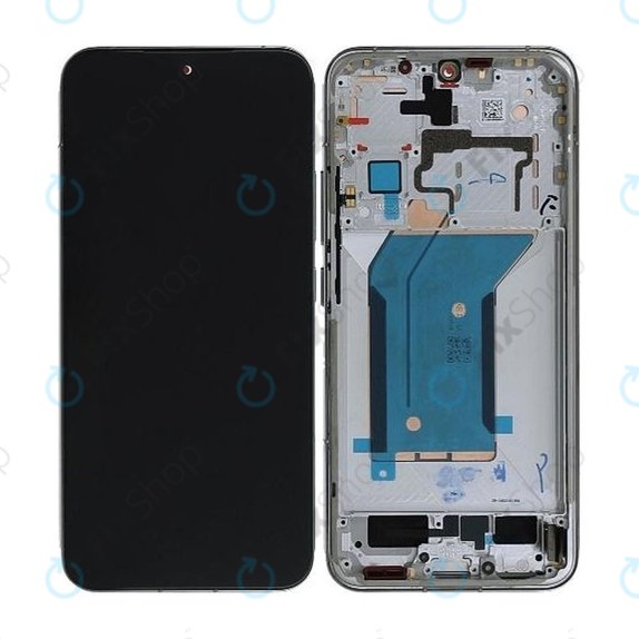Xiaomi 14 23127PN0CC - LCD Kijelző + Érintőüveg + Keret (White) OLED