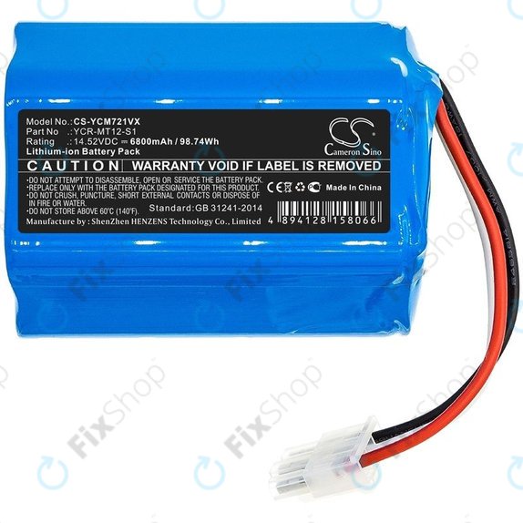 Miele Scout RX2, RX3 Home Vision - Akkumulátor YCR-MT12-S1 Li-Ion 14.52V 6800mAh HQ