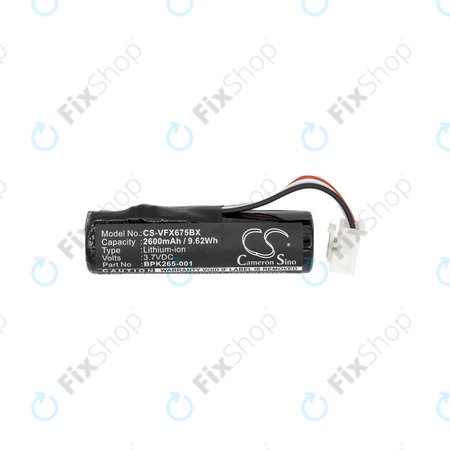 Akkumulátor Verifone Vx675, Vx690, C680, 2600mAh, Li-Ion, 3.7V, BPK260-001, HQ