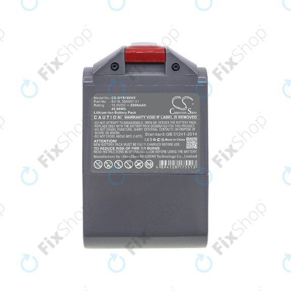Dyson V-series - Akkumulátor SV18, 398857-01 Li-Ion 18V 2500mAh HQ