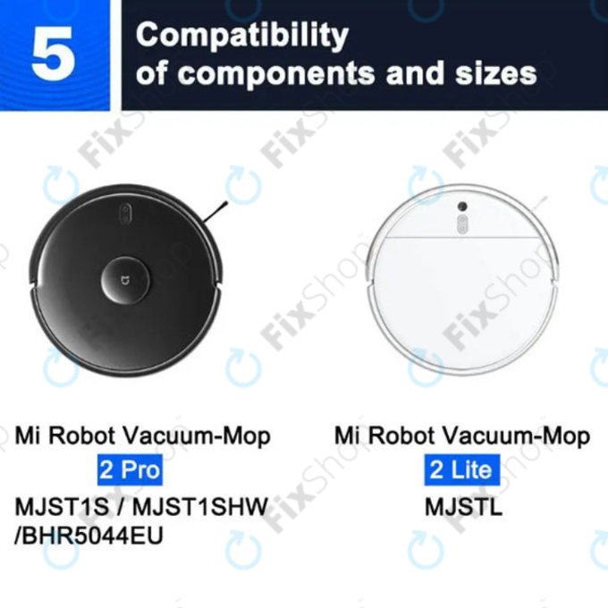 Teljes készlet Xiaomi Mi Robot Vacuum Mop 2 Pro, 2 Lite