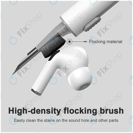 Tisztító Toll Telefon és Fejhallgató Tisztításához (Fehér)