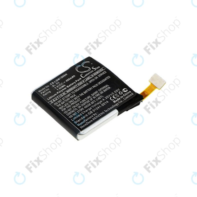 Akkumulátor LG W150, LG Watch Urbane, 400mAh, Li-Pol, 3.8V, BL-S3, HQ