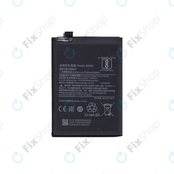 Xiaomi Mi 10T Lite 5G - Akkumulátor BM4W 4820mAh