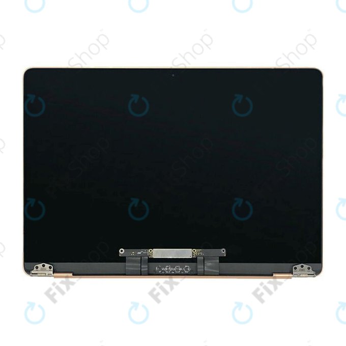 Apple MacBook Air 13" A1932 (2019) - LCD Kijelző + Előlapi Üveg + Fedőlap (Rose Gold) Original Refurbished