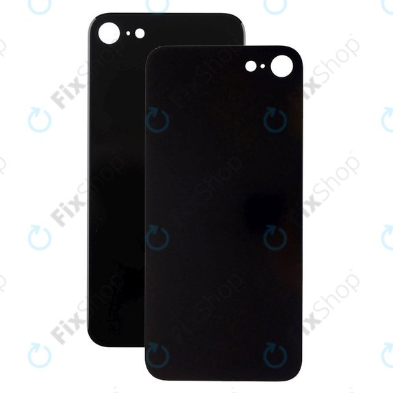 Apple iPhone SE (3rd Gen 2022) - Hátsó Ház Üveg Nagyobb Kamera Nyílással (Midnight)