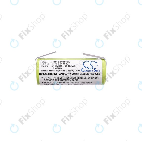 Akkumulátor Oral-B Triumph 4000, 2000mAh, Ni-MH, 1.2V, 3761, HQ