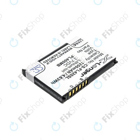 Akkumulátor Fujitsu Siemens Loox N560, N520, N500, 420, 410, 1250mAh, Li-Ion, 3.7V, PL400MB, HQ
