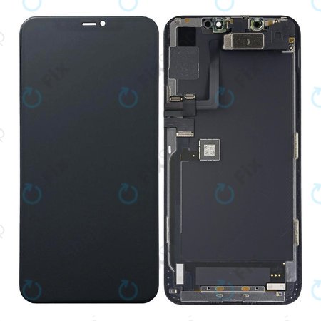 Apple iPhone 11 Pro Max - LCD Kijelző + Érintőüveg + Keret - 661-14099 Genuine Service Pack