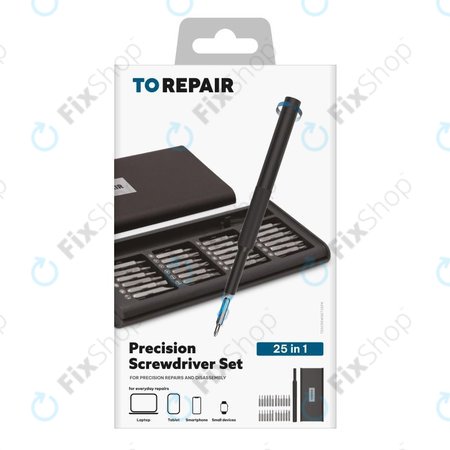 SBS - Precíziós csavarhúzó készlet mágneses markolattal 25 az 1-ben