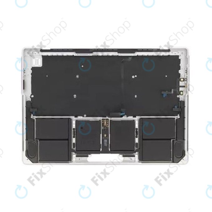 Felső billentyűzetkeret MacBook Pro 14", A3185 (2024), US billentyűzettel és akkumulátorral, Silver, 661-50211, Genuine Apple