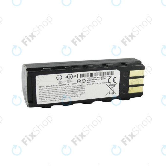 Zebra DS3578 - Akkumulátor 2200mAh