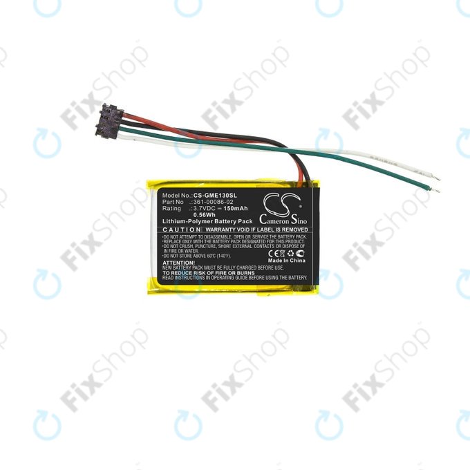 Garmin 3LA037240, Edge 130 - Akkumulátor 361-00086-02 150mAh HQ