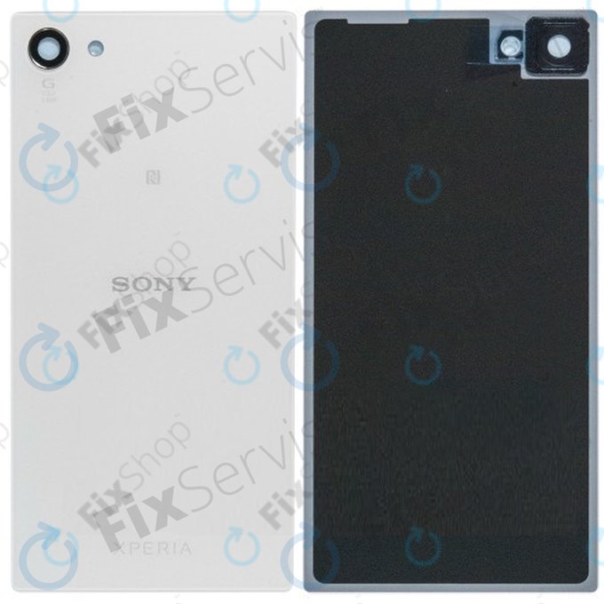 Sony Xperia Z5 Compact E5803 - Elem Fedél NFC Nélkül (White) - 1295-4881 Genuine Service Pack