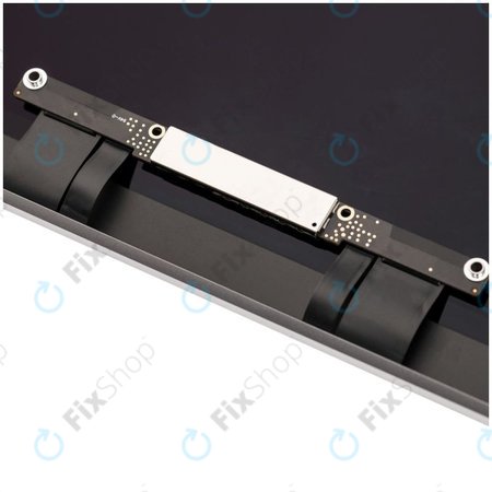 Apple MacBook Air 13" A2337 (2020) - LCD Kijelző + Előlapi Üveg + Fedőlap (Space Gray) Refurbished