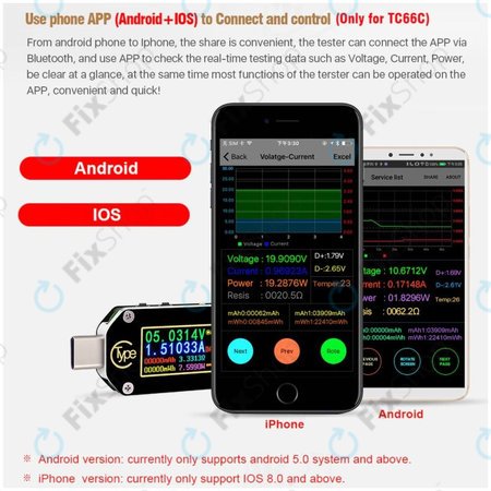 Joy-it JT-TC66C - Többfunkciós Multiméter (USB-C)