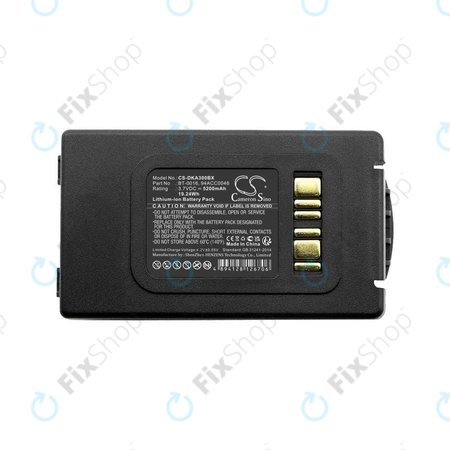 Akkumulátor Datalogic Skorpio X3, Skorpio X4, 5200mAh, Li-Ion, 3.7V, BT-0016, HQ
