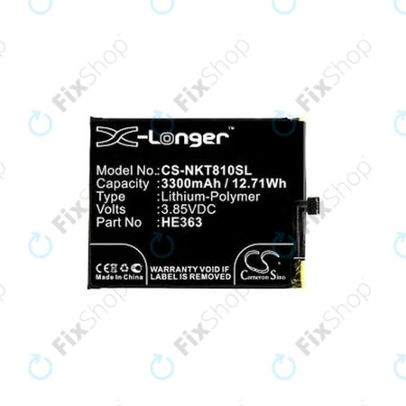 Nokia 8.1 (Nokia X7) - Akkumulátor HE362, HE363, HE377 3300mAh HQ