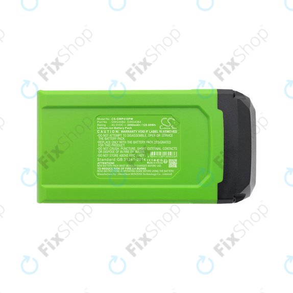 Akkumulátor AKU tools Greenworks, 3000mAh, Li-Ion, 40V, GWG40B2, HQ
