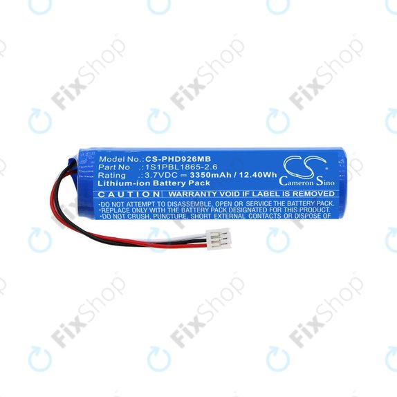 Akkumulátor Philips Avent SCD923P, SCD923/26, Avent SCD923, 3350mAh, Li-ion, 3.7V, 1S1PBL1865-2.6, HQ