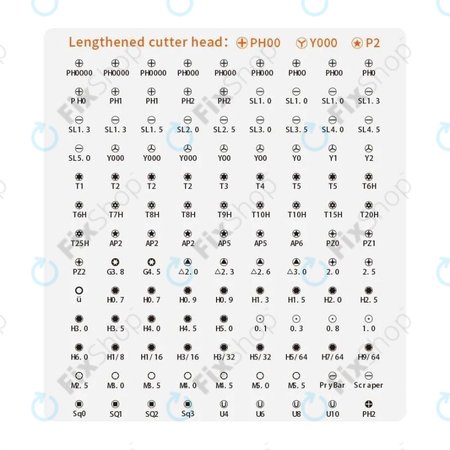 Kingsdun - Professzionális Csavarhúzó Készlet 117in1