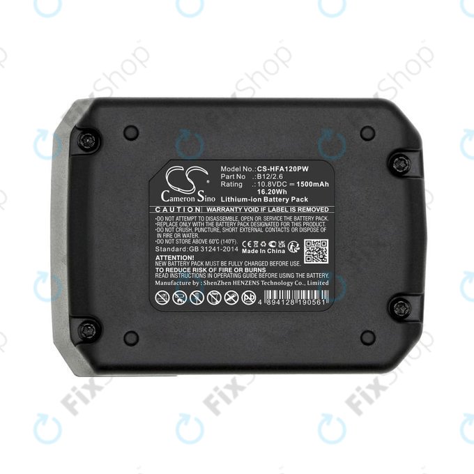 Akkumulátor Hilti PR 2-HS A12, 1500mAh, Li-Ion, 10.8V, B12/2.6, B12/4.0, 2077977, HQ