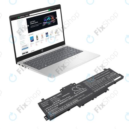 Akkumulátor HP 14, 15, 3450mAh, Li-Pol, 11.25V, AE03XL, HQ
