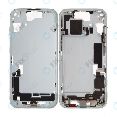 Középső keret akkumulátorral | iPhone 15 | Blue | ZD076-00672 | Genuine Apple