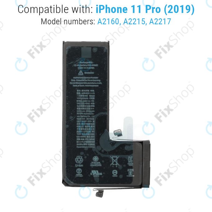Apple iPhone 11 Pro - Akkumulátor 3046mAh