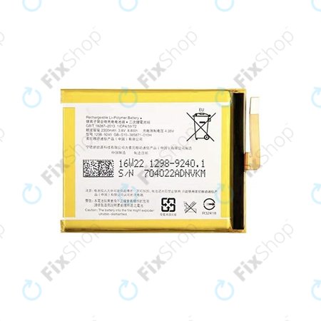 Sony Xperia XA F3111, E5 F3311 - Akkumulátor LIS1618ERPC 2300mAh