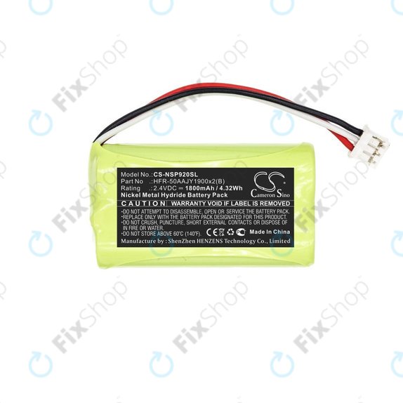 Akkumulátor Nvidia P2920, Nvidia Shield Game Controller, 1800mAh, Ni-MH, 2.4V, HFR-50AAJY1900x2(B), HQ