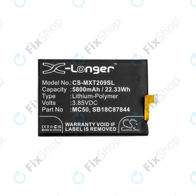 Motorola Moto G9 Power, G60 XT2135 - Akkumulátor MC50 5800mAh HQ