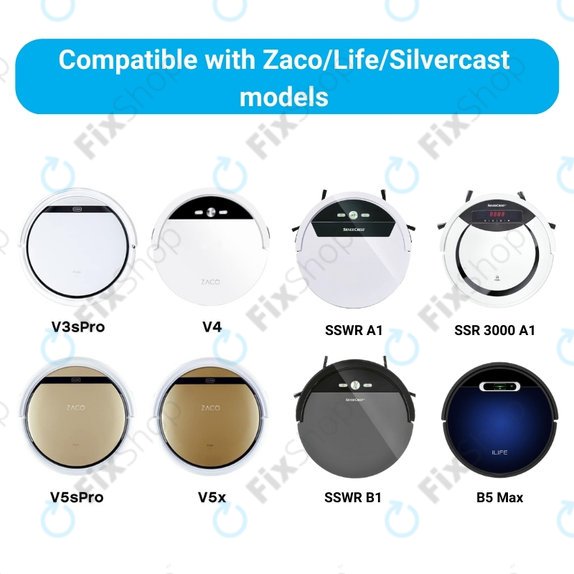 Zaco V3, V40, V5s Pro, V5x, Silvercrest SSWR A1, SSWR B1, SSR 3000 A1 - Akkumulátor 18650B4-4S1P-AGX-2 Li-Ion 14.4V 2600mAh HQ